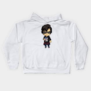 Chibi DJ Depression Kids Hoodie